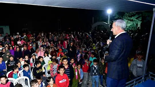 Topsöğüt'lü Çocuklar Gönüllerince Eğlendi