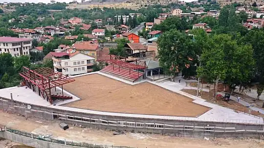Yeşilyurt Güreş Sahası ve Ahmet Atılgan Parkında Dönüşüm Çalışmaları