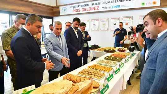 Yeşilyurt'un Coğrafi İşaret Tescil Belgeli Yöresel Ürünlerinin Tanıtım Toplantısı