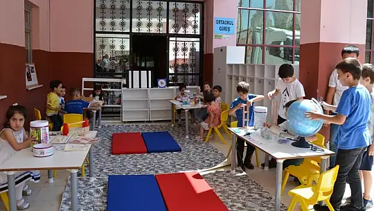 Okul Öncesi Eğitim Seferberliği Malzeme Tırları Malatya'da