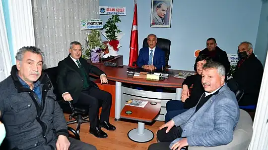 Başkan Çınar'dan Meslek Odaları Başkanlarına 'Hayırlı Olsun' Ziyareti