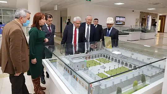 Kırgızistan Heyetinden Başkan Güder'e Kardeşlik Ziyareti