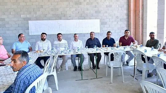 Başkan Çınar, İşçilerle Bir Araya Geldi