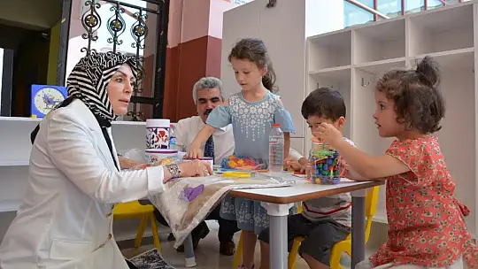 Okul Öncesi Eğitim Seferberliği Malzeme Tırları Malatya'da