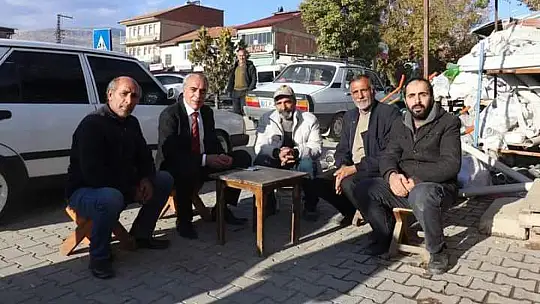 Başkan A. Adayı Mehmet Zafer' Baskil İlçemizde İş Sahaları Açacağız, Göçü Önleyeceğiz'