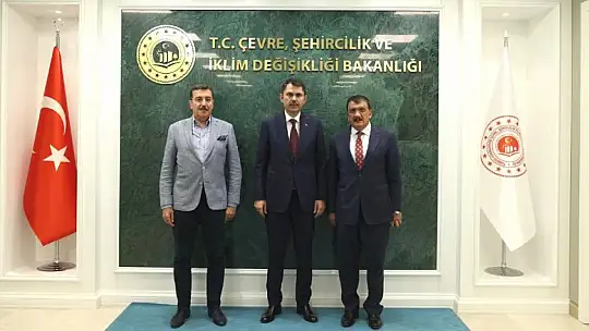 Başkan Gürkan, Ankara'da Bir Dizi Ziyaretlerde Bulundu