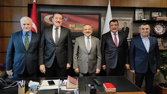 Başkan Gürkan, Ankara'da Bir Dizi Ziyaretlerde Bulundu