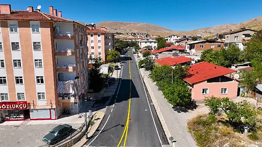 Deprem Sonrası Darende ilçe Yollarının Yarısı Yenilendi