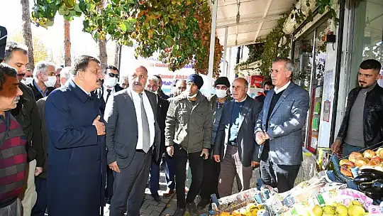Başkan Gürkan'a Sürgü'de Coşkulu Karşılama