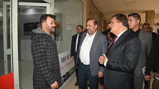 Esnaflardan Başkan Gürkan'a Hizmet Teşekkürü
