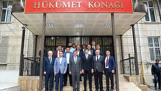 Başkan Gürkan'dan Doğanşehir Kaymakamlığına Ziyaret