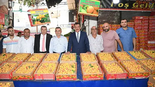 Başkan Gürkan'dan Kasap Pazarı Esnaflarına Ziyaret