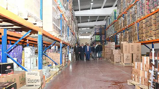 Başkan Gürkan Esenlik Depolarını İnceledi