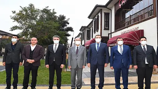 Başkan Gürkan Japonya Büyükelçisi Suzuki Kazuhiro'yu Makamında Ağırladı