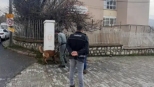 Narko Ekiplerinden Okul Çevrelerinde Denetim