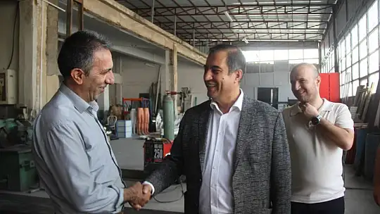 MTSO Başkan adayı Baştürk'ten Esnaf Ziyareti