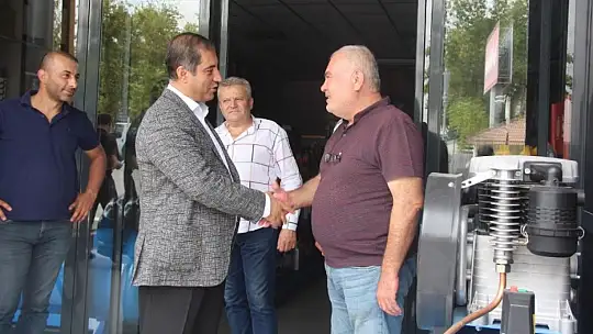 MTSO Başkan adayı Baştürk'ten Esnaf Ziyareti