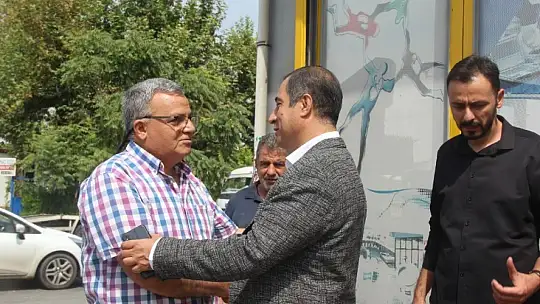 MTSO Başkan adayı Baştürk'ten Esnaf Ziyareti