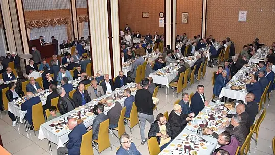 Bingöllüler Kültür ve Dayanışma Derneğinden Geleneksel İftar Yemeği