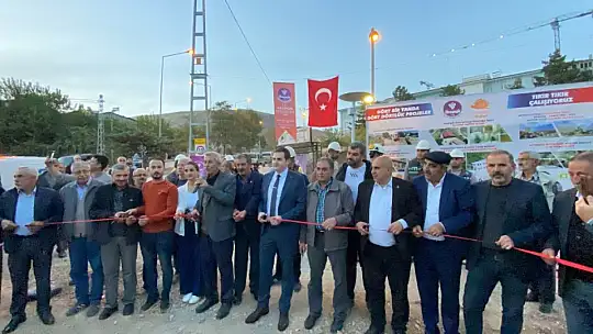 Arapgir İlçesinde Doğalgaz Sevinci