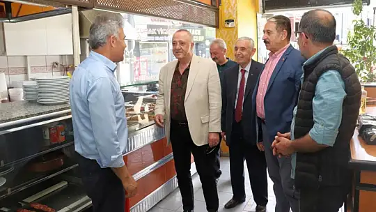Keskin ve Aksak'tan Esnaf Ziyareti