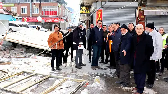 Keskin, 'Esnaf Malatya'yı Sahipsiz, Boş ve Yalnız Bırakmayacak'