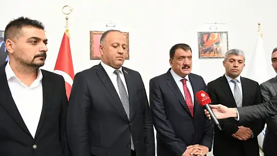 Başkan Gürkan'a Oda Başkanlarından Anlamlı Ziyaret