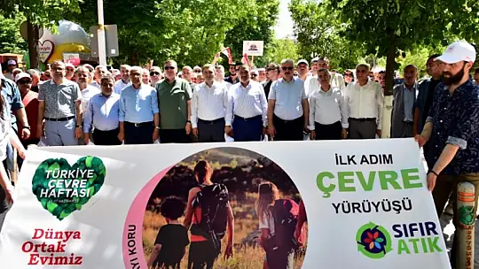 Dünya Çevre Günü 'İlk Adım Çevre Yürüyüşü' ile Kutlandı