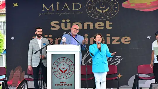 MİAD Çocuk Evleri Sitesinde Sünnet Töreni