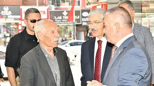 Vali Ersin Yazıcı, Esnaf ve Vatandaşlarla Birlikte