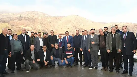 Akçadağ Mahalle Muhtarları Başkan Gürkan İle Buluştu