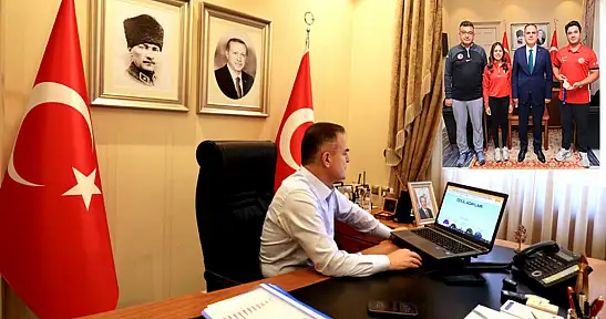 Vali Dr. İdris Akbıyık'tan Milli Okçu Emircan Haney'e Destek Çağrısı