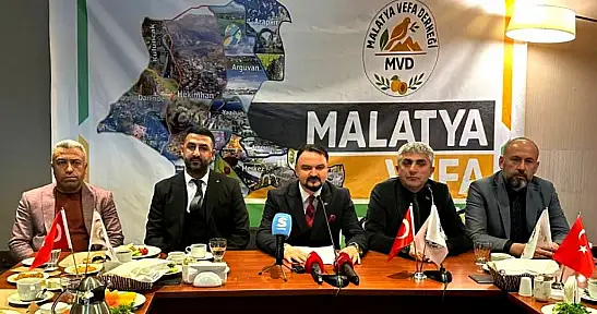 Vefa Derneği Bşk. Şahin' Ben Malatya'yı Böyle Görmek İstemiyorum'