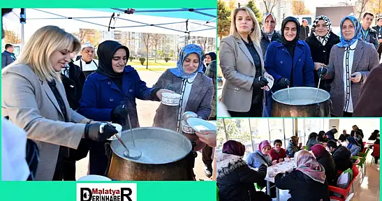 Yerli Malı Haftası'nda 'Malatya Tarhanası' İkramı!