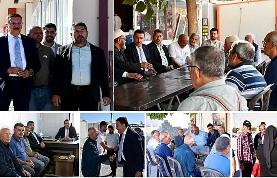 AK Parti den Akçadağ Bahri Mahallesinde Halk Buluşması