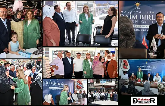 AK Parti Heyetine Arapgir İlçesinde Yoğun İlgi: Halkın Sevgi Seli