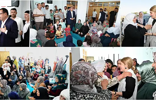 AK Parti Heyetine Kıraç Mahallesinde Tarihi Karşılama