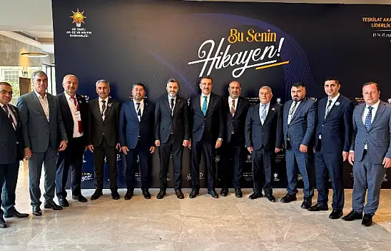 AK Parti İlçe Başkanları Ankara'da