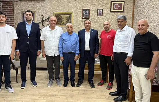 AK Parti İl Başkanı Ali Bakan'dan Yunus Görgün'e Anlamlı Ziyaret