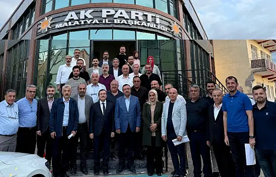 AK Parti Malatya İl Yönetimi Haftalık Olağan Toplantısını Gerçekleştirdi
