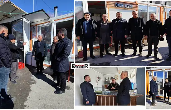 Akçadağ'lı Esnafların Sorunlarına Şahin ve Tugal Başkanlardan Çözüm Ziyaretleri