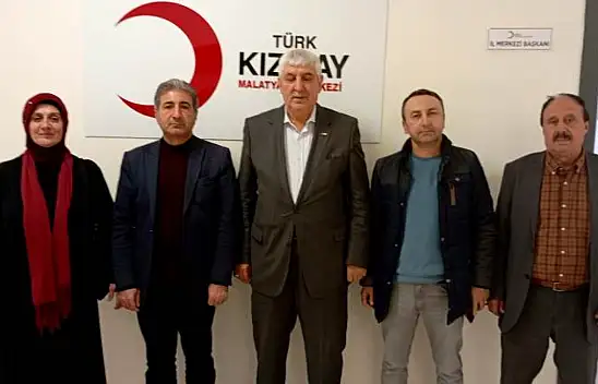 AKÇADAĞDER Ailesinden Kızılay Şube Bşk. Ergül'e Ziyaret