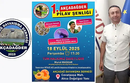 AKÇADAĞDER'den 1. Pilav Şenliği Etkinliği