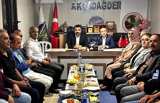 AKÇADAĞDER'in Konuğu MHP MYK Üyesi Mesut Samanlı Oldu