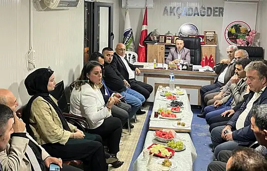 AKÇADAĞDER Kurum Müdürlerini Ağırladı