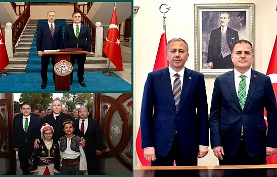 Bakan Yerlikaya'dan Muğla Valiliğine Ziyaret