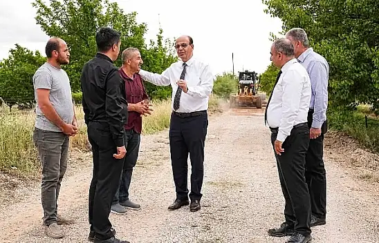 Başkan Geçit, Kırsal Mahallelerin Yollarını Mercek Altına Aldı