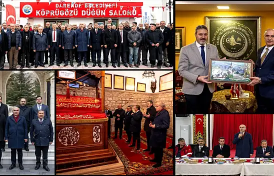 Başkan Sami Er'den Darende İlçesinde Önemli Ziyaretler ve Toplantı