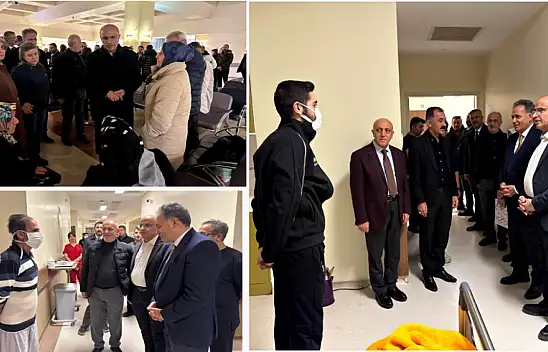 Başkan Sami Er'den Turgut Özal Tıp Merkezi'nde Gönüllere Dokunan Ziyaret