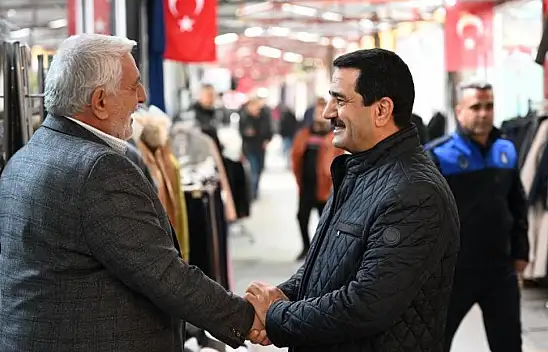 Başkan Taşkın'dan Kanalboyu'nda Geçici Çarşıya Kalıcı Çözümler